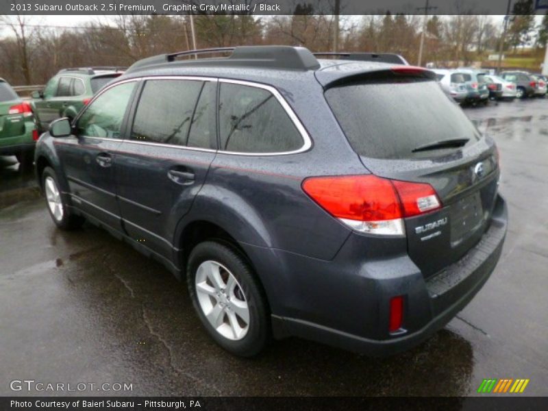  2013 Outback 2.5i Premium Graphite Gray Metallic