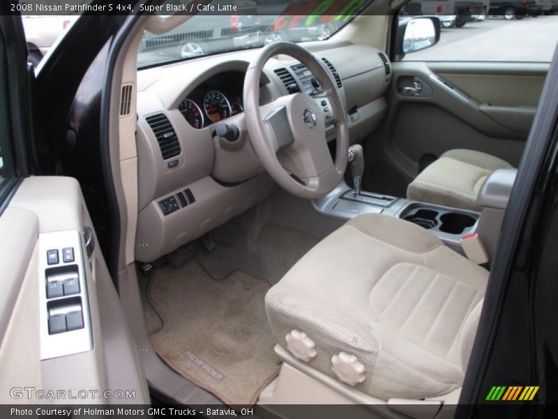 Super Black / Cafe Latte 2008 Nissan Pathfinder S 4x4