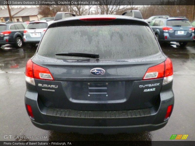 Graphite Gray Metallic / Black 2013 Subaru Outback 2.5i Premium