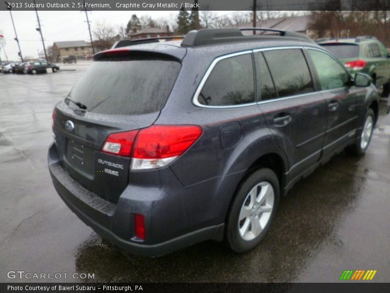 Graphite Gray Metallic / Black 2013 Subaru Outback 2.5i Premium