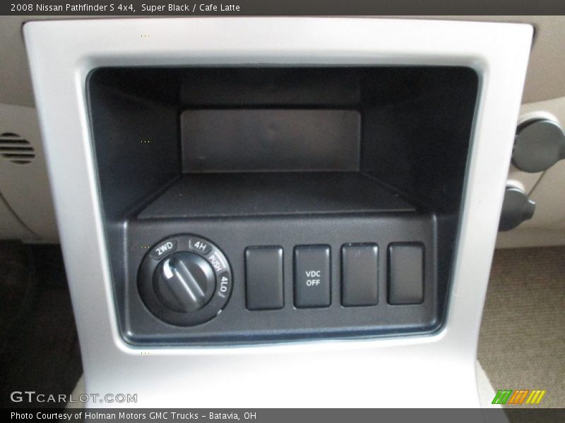 Super Black / Cafe Latte 2008 Nissan Pathfinder S 4x4