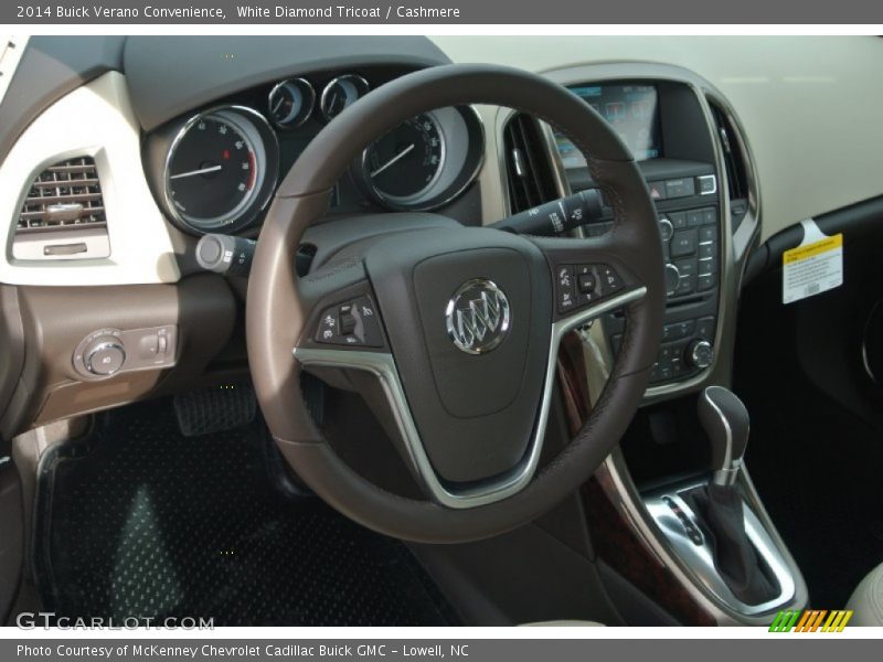 White Diamond Tricoat / Cashmere 2014 Buick Verano Convenience