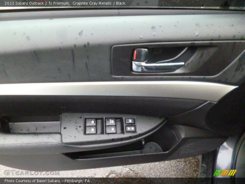 Graphite Gray Metallic / Black 2013 Subaru Outback 2.5i Premium
