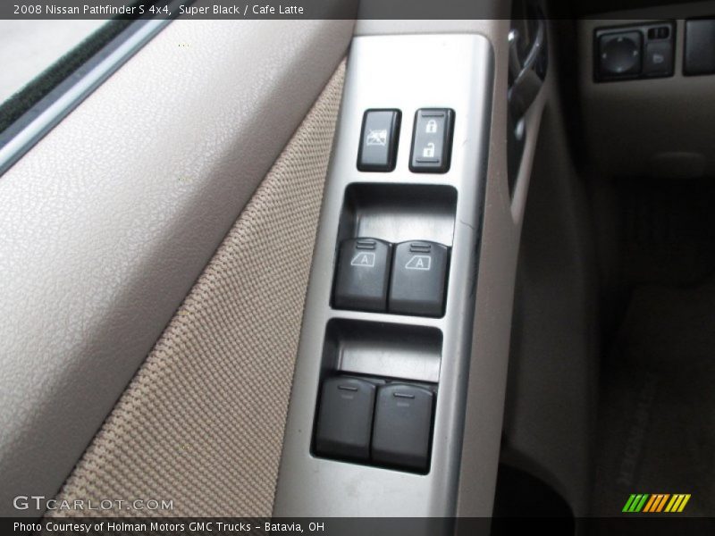 Super Black / Cafe Latte 2008 Nissan Pathfinder S 4x4