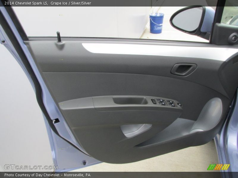 Grape Ice / Silver/Silver 2014 Chevrolet Spark LS