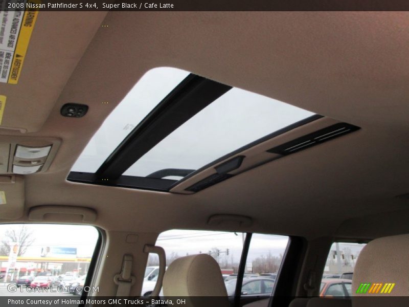 Super Black / Cafe Latte 2008 Nissan Pathfinder S 4x4
