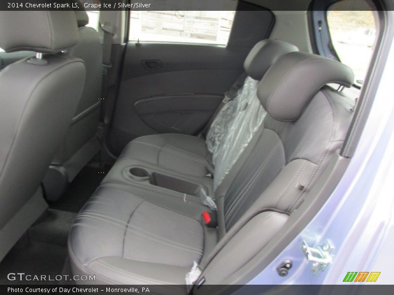 Grape Ice / Silver/Silver 2014 Chevrolet Spark LS