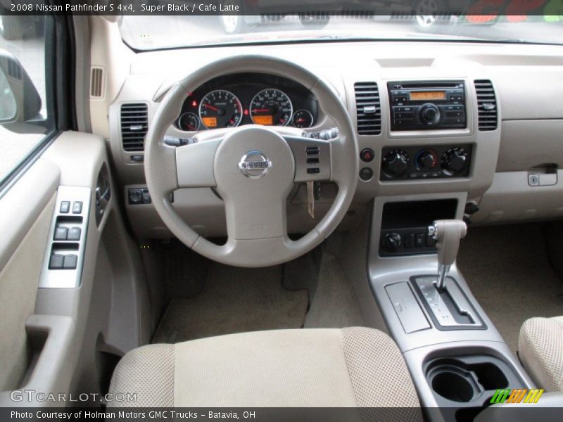 Dashboard of 2008 Pathfinder S 4x4
