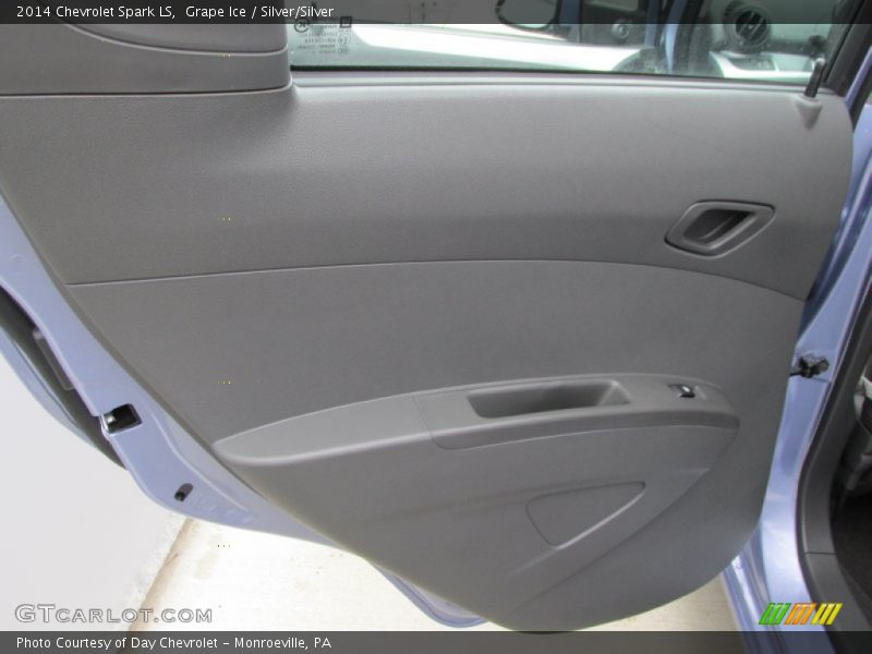 Grape Ice / Silver/Silver 2014 Chevrolet Spark LS