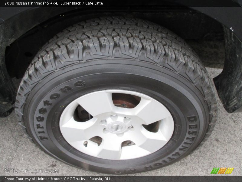 Super Black / Cafe Latte 2008 Nissan Pathfinder S 4x4
