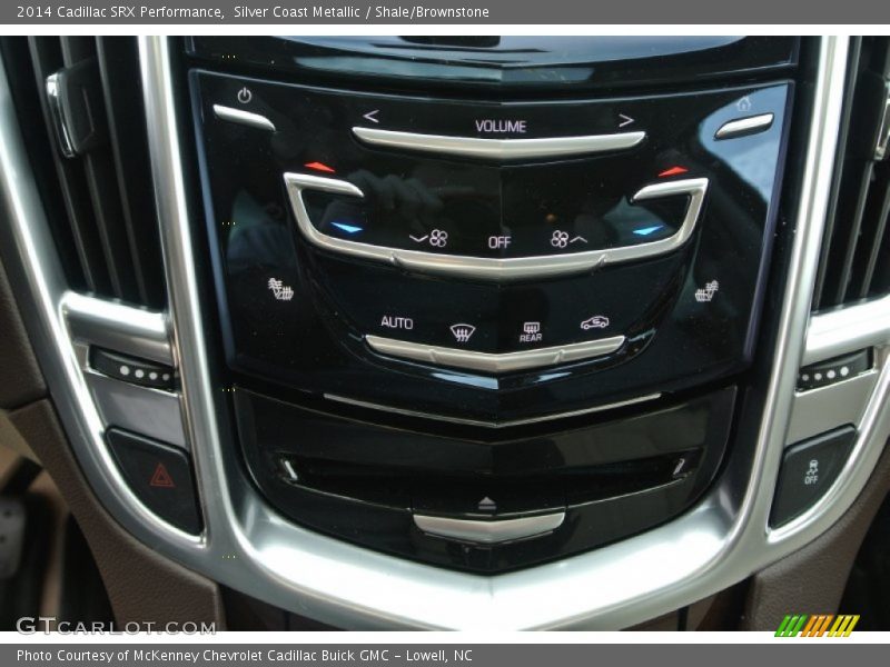 Silver Coast Metallic / Shale/Brownstone 2014 Cadillac SRX Performance