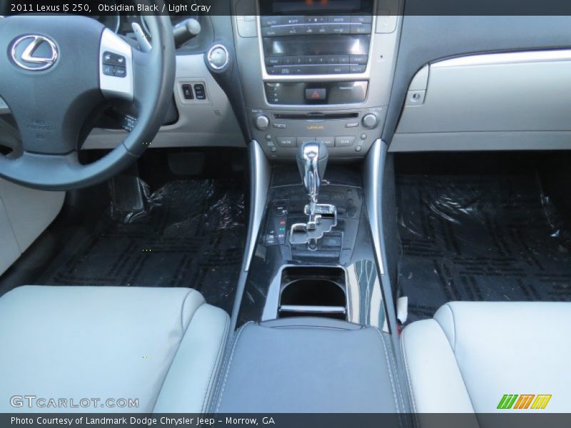 Obsidian Black / Light Gray 2011 Lexus IS 250