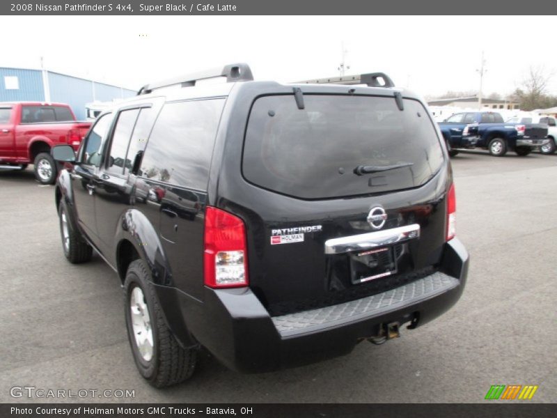Super Black / Cafe Latte 2008 Nissan Pathfinder S 4x4