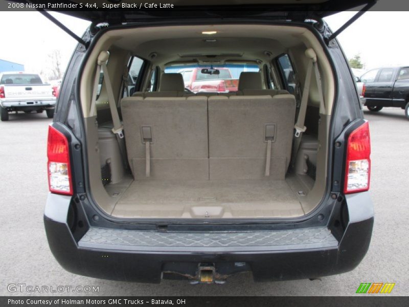 Super Black / Cafe Latte 2008 Nissan Pathfinder S 4x4