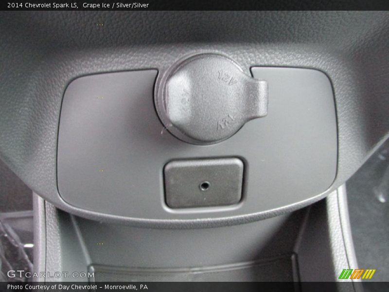 Grape Ice / Silver/Silver 2014 Chevrolet Spark LS