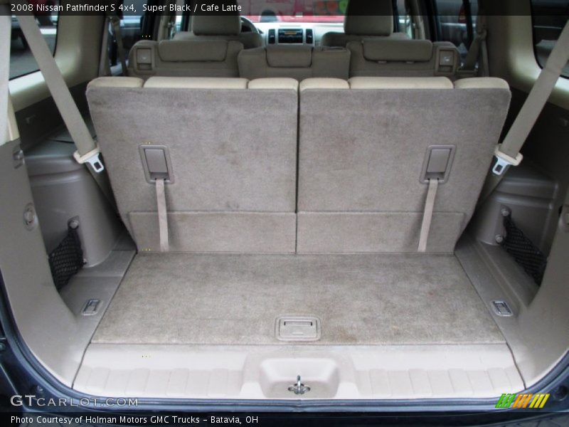 Super Black / Cafe Latte 2008 Nissan Pathfinder S 4x4