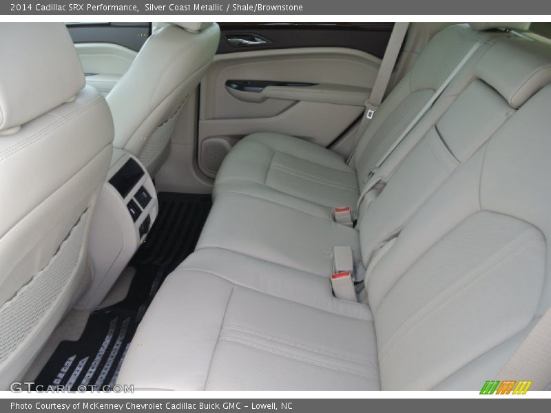 Silver Coast Metallic / Shale/Brownstone 2014 Cadillac SRX Performance