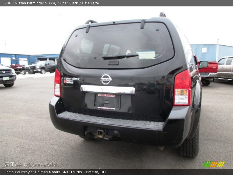 Super Black / Cafe Latte 2008 Nissan Pathfinder S 4x4