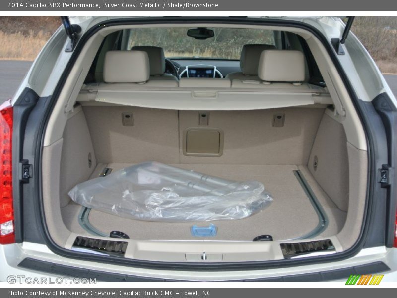 Silver Coast Metallic / Shale/Brownstone 2014 Cadillac SRX Performance
