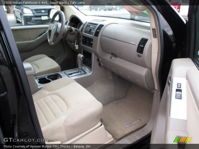 Super Black / Cafe Latte 2008 Nissan Pathfinder S 4x4