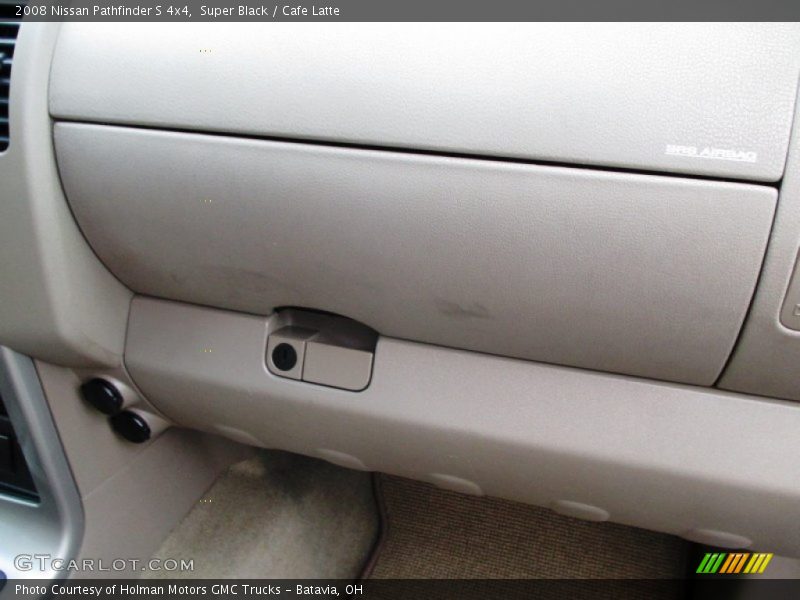 Super Black / Cafe Latte 2008 Nissan Pathfinder S 4x4