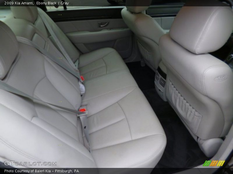 Ebony Black / Gray 2009 Kia Amanti