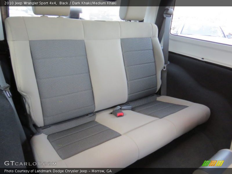 Black / Dark Khaki/Medium Khaki 2010 Jeep Wrangler Sport 4x4