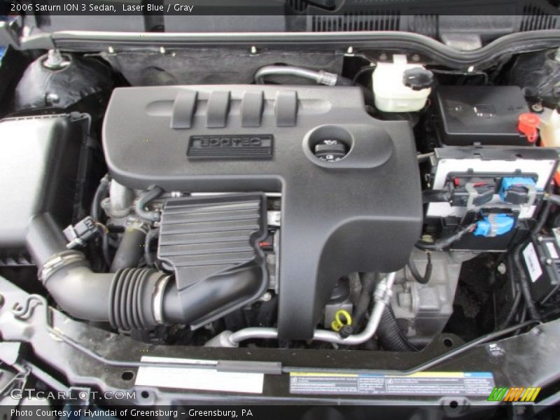  2006 ION 3 Sedan Engine - 2.2 Liter DOHC 16-Valve Ecotec 4 Cylinder