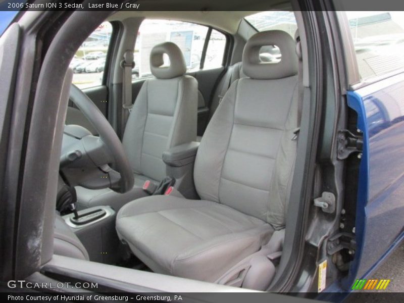 Laser Blue / Gray 2006 Saturn ION 3 Sedan