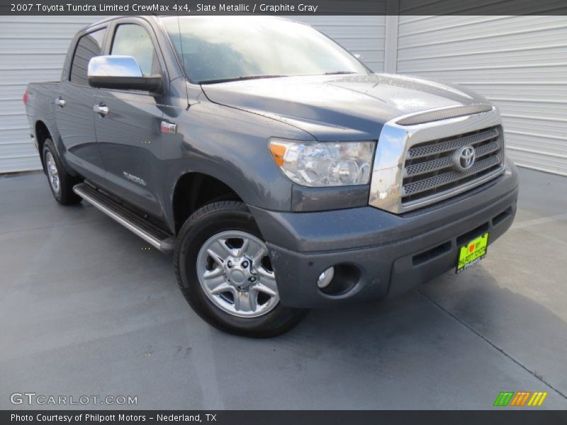 Slate Metallic / Graphite Gray 2007 Toyota Tundra Limited CrewMax 4x4