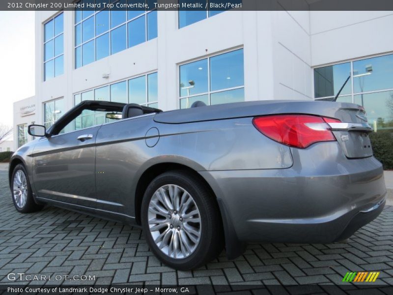 Tungsten Metallic / Black/Pearl 2012 Chrysler 200 Limited Hard Top Convertible