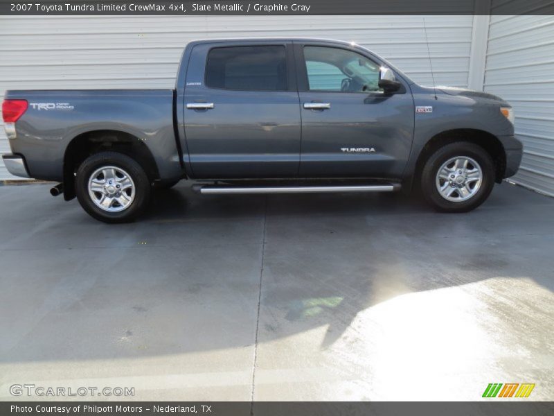 Slate Metallic / Graphite Gray 2007 Toyota Tundra Limited CrewMax 4x4