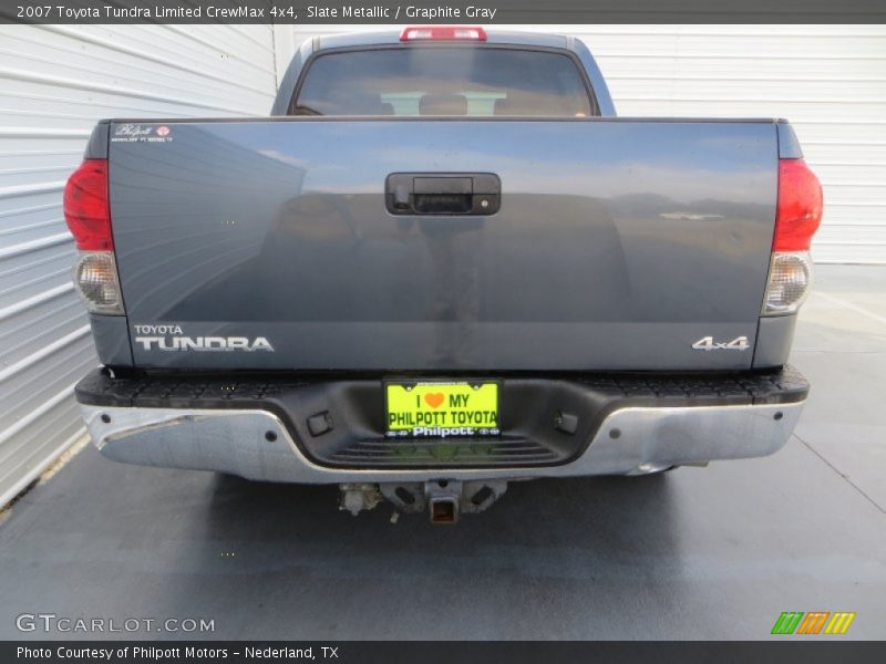 Slate Metallic / Graphite Gray 2007 Toyota Tundra Limited CrewMax 4x4