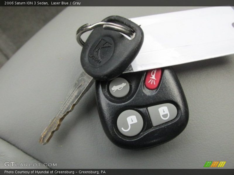 Keys of 2006 ION 3 Sedan