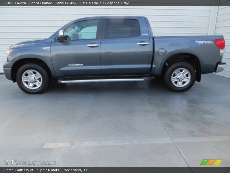 Slate Metallic / Graphite Gray 2007 Toyota Tundra Limited CrewMax 4x4
