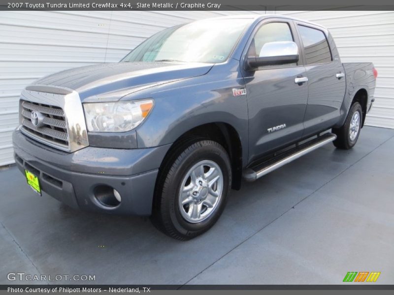 Slate Metallic / Graphite Gray 2007 Toyota Tundra Limited CrewMax 4x4