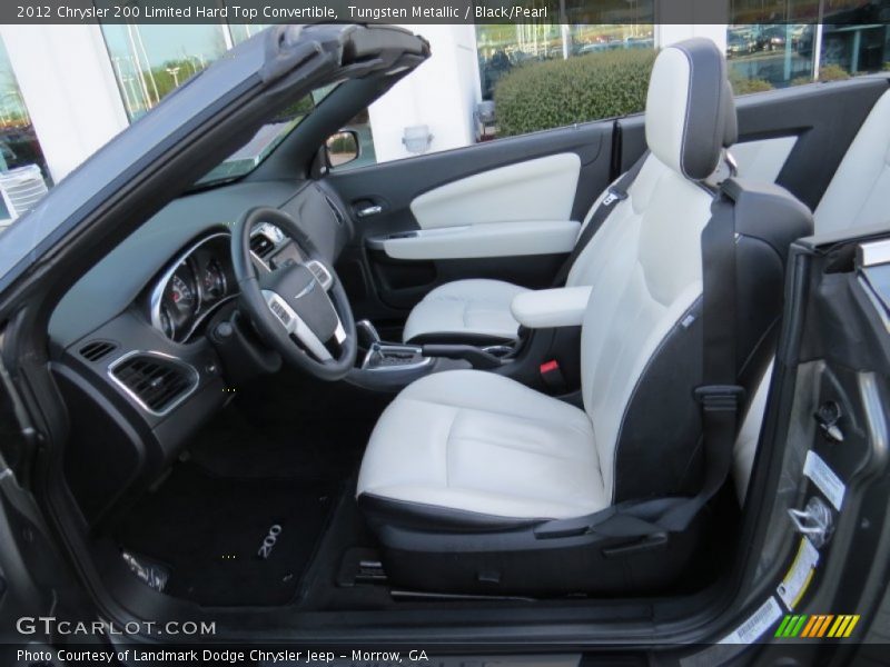 Front Seat of 2012 200 Limited Hard Top Convertible