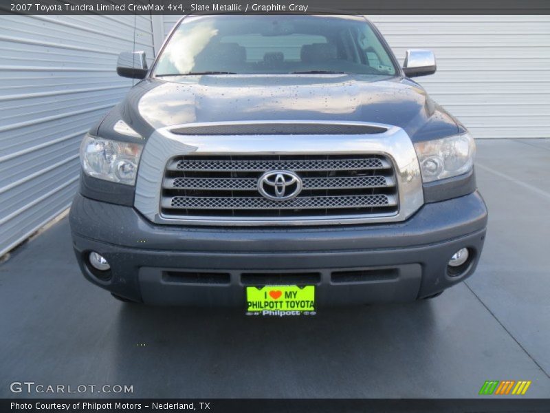 Slate Metallic / Graphite Gray 2007 Toyota Tundra Limited CrewMax 4x4