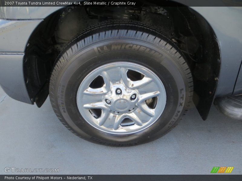 Slate Metallic / Graphite Gray 2007 Toyota Tundra Limited CrewMax 4x4