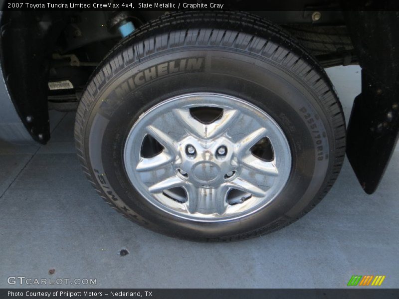 Slate Metallic / Graphite Gray 2007 Toyota Tundra Limited CrewMax 4x4