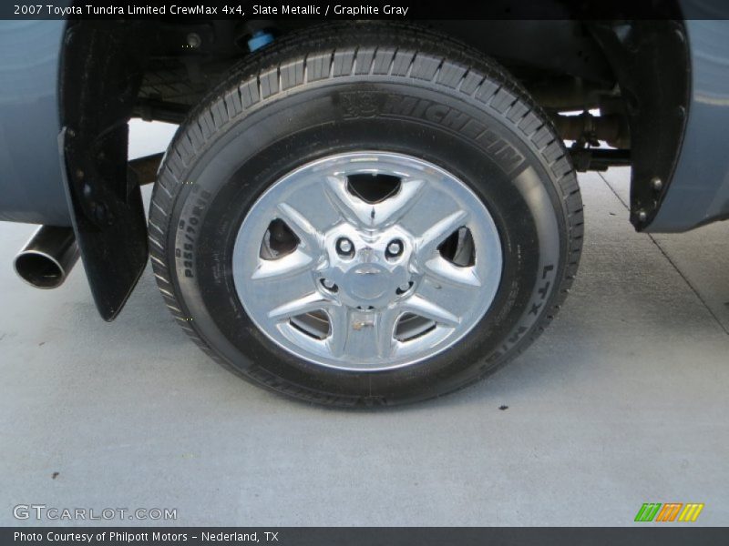 Slate Metallic / Graphite Gray 2007 Toyota Tundra Limited CrewMax 4x4