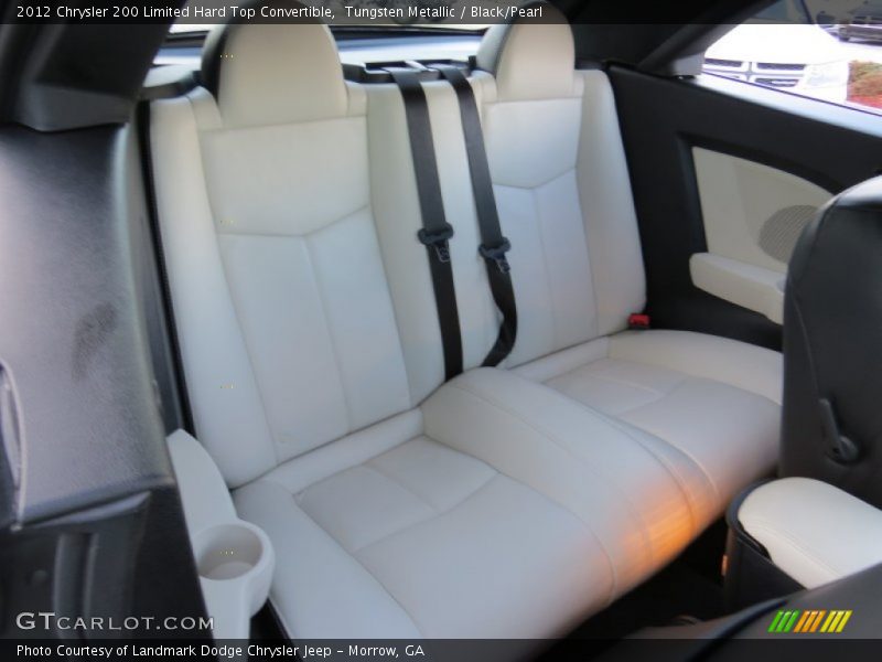 Rear Seat of 2012 200 Limited Hard Top Convertible