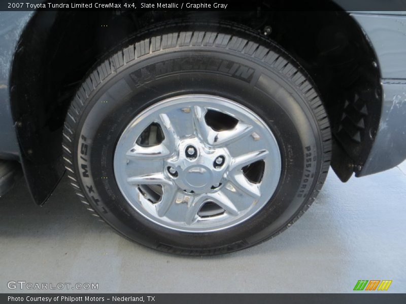 Slate Metallic / Graphite Gray 2007 Toyota Tundra Limited CrewMax 4x4
