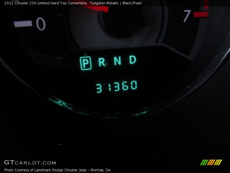 Tungsten Metallic / Black/Pearl 2012 Chrysler 200 Limited Hard Top Convertible