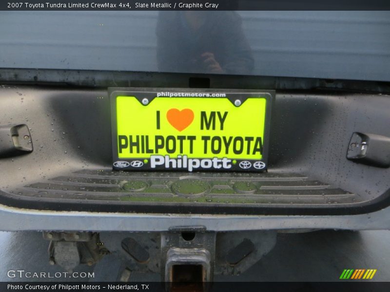 Slate Metallic / Graphite Gray 2007 Toyota Tundra Limited CrewMax 4x4