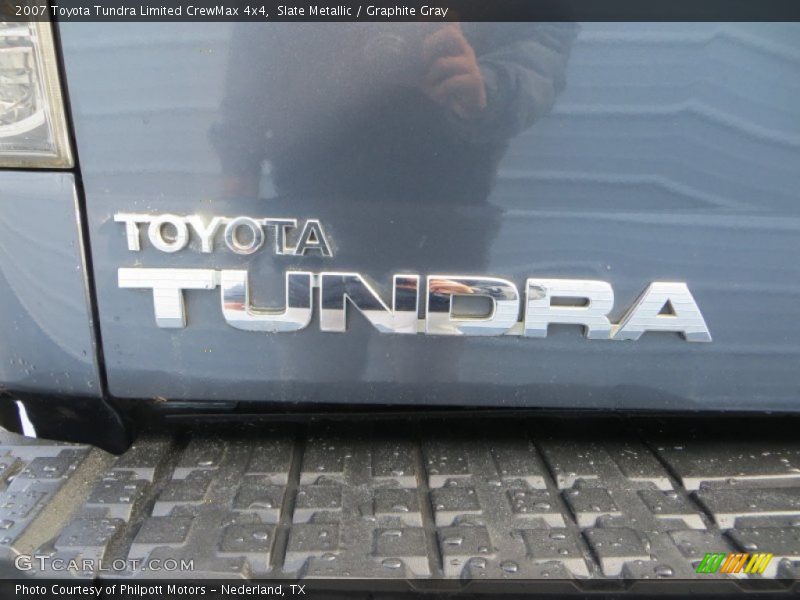 Slate Metallic / Graphite Gray 2007 Toyota Tundra Limited CrewMax 4x4