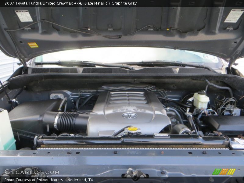Slate Metallic / Graphite Gray 2007 Toyota Tundra Limited CrewMax 4x4