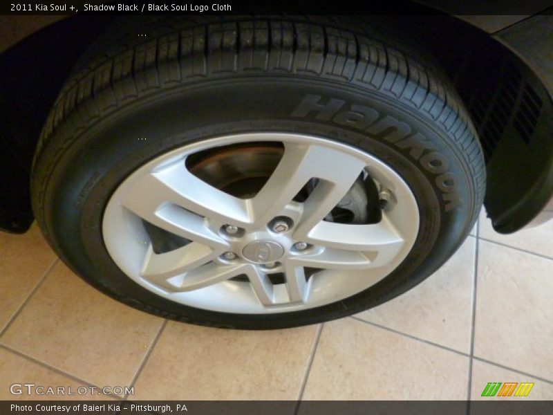 Shadow Black / Black Soul Logo Cloth 2011 Kia Soul +