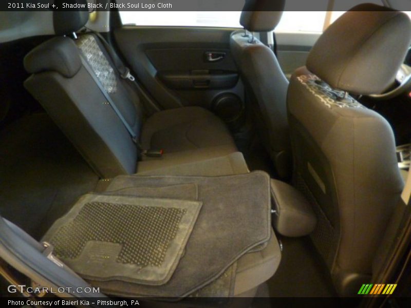 Shadow Black / Black Soul Logo Cloth 2011 Kia Soul +