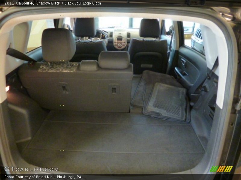 Shadow Black / Black Soul Logo Cloth 2011 Kia Soul +